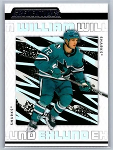 2023-24 Upper Deck Credentials Ice Blue Base #73 William Eklund - Picture 1 of 1