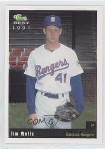 1991 Classic Best Gastonia Rangers Timothy Wells #11