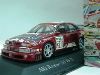 WOW EXTREMELY RARE Alfa Romeo 155 V6  #30 Giudici Avus 1994 DTM 1:43 Minichamps - Image 1 of 3