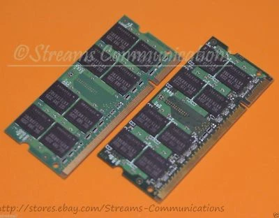 4GB DDR2 2x 2GB Laptop Memory for DELL Latitude D630 D820 D830 E5400 E5500 E6400 - Image 1 of 3