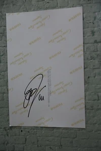ORIGINAL Autogramm von Dirk Nowitzki. pers. gesammelt. 100% ECHT. GROSSFOTO. NBA - Foto 1 di 1