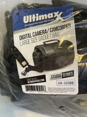 Ultimaxx Cámara Digital/Videocámara Gadget Bolsa Studio Series UM-GB300 Tamaño Compacto Foto 1 de 2