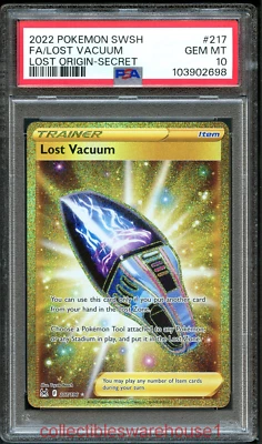 Pokemon Lost Origin Lost Vacuum 217 PSA 10 - Image 1 of 2
