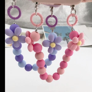 Mobile Straps Phone Charm Beads Chain Jewelry Crystal Stone Anti-Lost Lanyards - Photo 1 sur 34