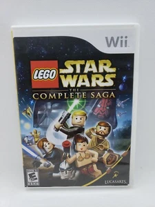 Lego Star Wars: The Complete Saga (Nintendo Wii, 2007) - Complete with Manual - Picture 1 of 4