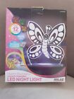 Arlec Colour Changing Led Night Light Happy Butterfly 12 Colours Remote Control