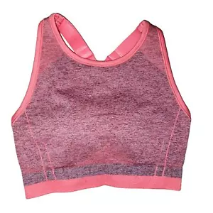 Sujetador deportivo Spanx nuevo con etiquetas esculpido sin costuras impacto medio coral punzón talla pequeña - Imagen 1 de 9