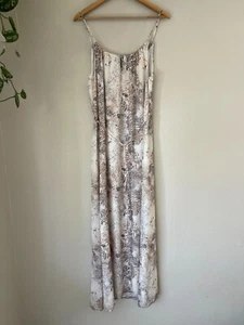 Jeanswest Cami Dress Light Floral Design Waist Tie Cami Size 8 - Picture 1 of 7