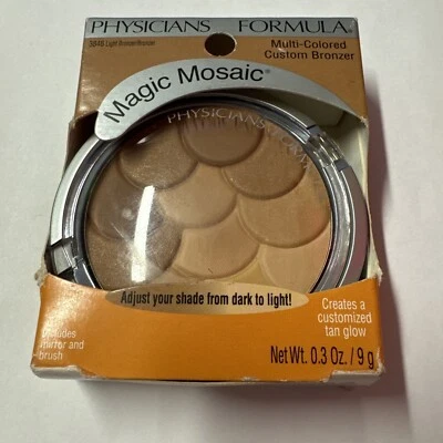 Physicians Formula Magic Mosaic Multi-Colored Custom Bronzer ~ 3846 Light Bronze - Image 1 of 2