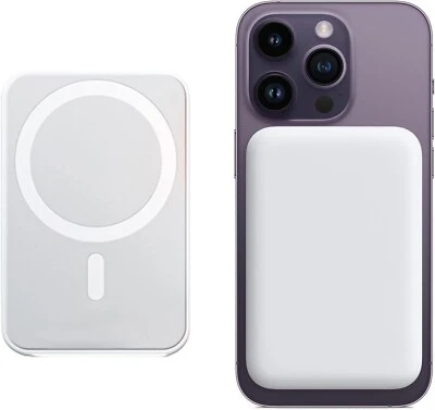 Power Bank Magnetico 10000mAh Caricabatterie Magnetico Portatile Magsafe Iphone - Immagine 1 di 4