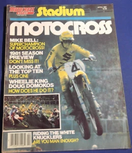 MOTOCROSS ACTION MAGAZIN - APRIL 1981 - STADIUM MOTOCROSS - SPECIAL LOW PRINT ISSUE - Bild 1 von 6