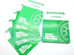 HONDA VT600C Werkstatt-Handbuch 1988 Deutsch u.a. 67MR100 + 5 Nachträge - Picture 1 of 7