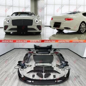 Old To New Front Rear Bumper Upgrade 2022 Style For Bentley Continental GT 04-17 - Picture 1 of 18