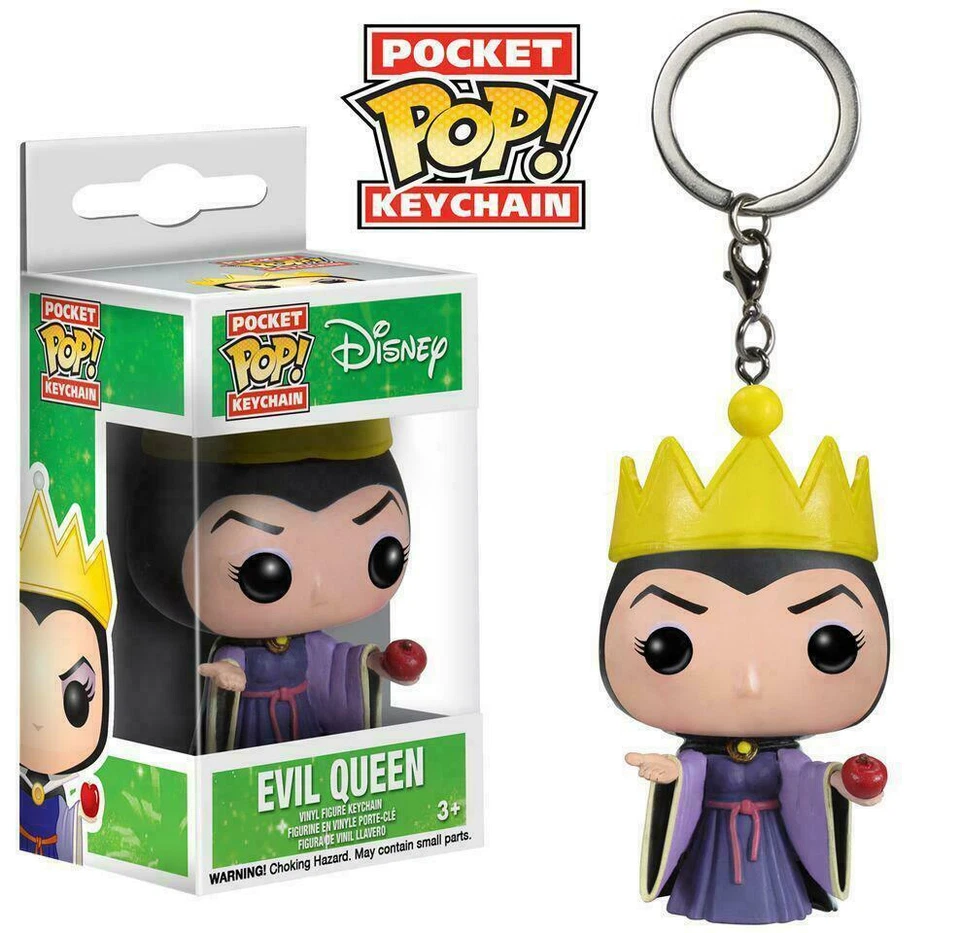 Figura Vinilo Reina Malvada Disney Funko Pocket Pop! Llavero - Blancanieves Regina Foto 1 de 1