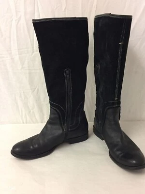 Botas para mujer MANAS Designs Vero Cuoio negras Italia media pantorrilla - talla 40 Foto 1 de 4