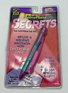 '95 Sì! Gear Electro Power Pen Secrets penna inchiostro invisibile luce a batteria - Foto 1 di 3