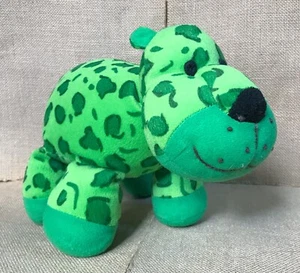 Juguete de peluche de guepardo verde Pier 1 novedad caprichoso divertido gato salvaje - Imagen 1 de 9