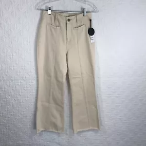 Amuse Society Cropped Hose High Waist Birke Flying High Raw Edge Neu mit Etikett 25 - Bild 1 von 12
