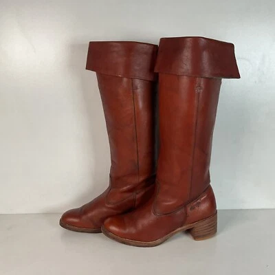 Botas Campus Dingo Acme Años 70 De Colección Puños 9 M Hechas en EE. UU. Gruesas Foto 1 de 4