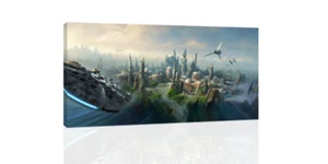 Star Wars Planet - CANVAS OR PRINT WALL ART - Picture 1 of 2
