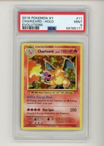 Pokémon XY Charizard Ex Evolutions 2016 Holo #12 como nuevo PSA 9 raro SP 150 HP 171 - Imagen 1 de 1