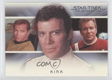 2010 The Quotable Star Trek Movies Bridge Crew: Transitions Captain Kirk #T1 2rz