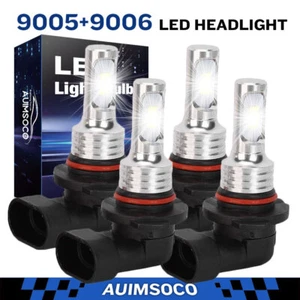 Faro antiniebla haz alto bajo 6000 k para Chevy Tahoe 2001 2002-2006 4 piezas - Imagen 1 de 11