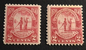 2 - 1930 US Stamps Sc # 683 - Carolina-Charleston - MLH/OG/F-VF. b - Picture 1 of 2