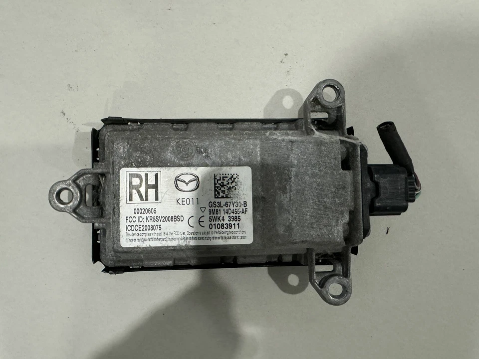 2009-2013 OEM MAZDA 6 MÓDULO DE CONTROL DE PUNTO CIEGO GS3L-67Y30-B Foto 1 de 2
