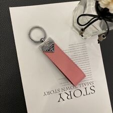 Trendy leather keychain small pendant door keychain leather car bucklemotorcycle