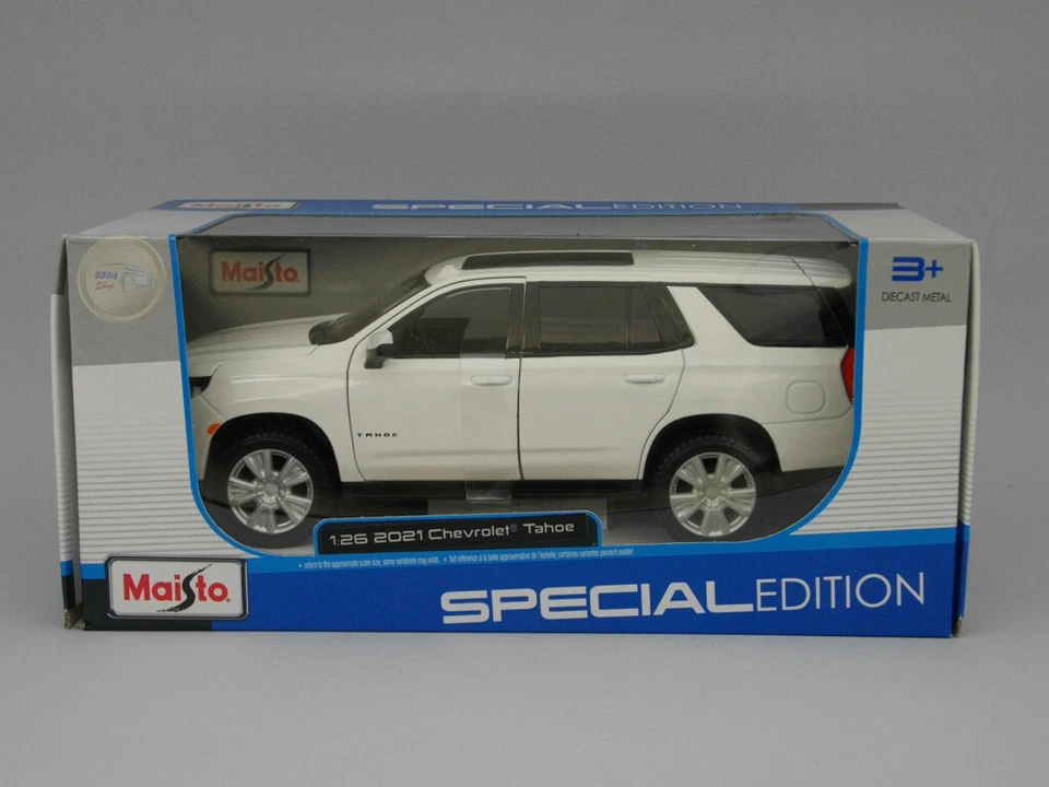 Chevrolet Tahoe (2021) - Maisto 1:26 - MA31533WH - Immagine 1 di 1