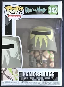 FUNKO POP Rick and Morty n°342 Hemorrhage Excellent état - Imagen 1 de 6