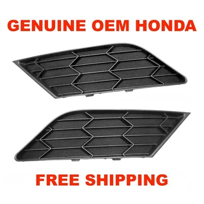 Juego de cubierta de luz antiniebla parrilla parachoques Honda Odyssey 2011-2013 izquierda derecha OEM Foto 1 de 4