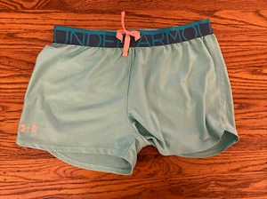 Pantalones cortos deportivos Under Armour YXL sueltos Heat Gear para niñas - Imagen 1 de 3