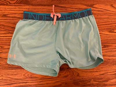 Under Armour Girls YXL Loose Heat Gear Athletic Shorts - Image 1 of 3