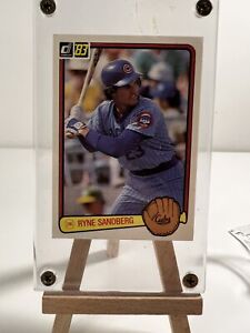 1983 Donruss Ryan Sandberg Rookie Card #277. (Will ship in screw case) MLB Cubs