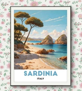 Sardinia Poster - Escape to Sardinia’s Coastal - Picture 1 of 4