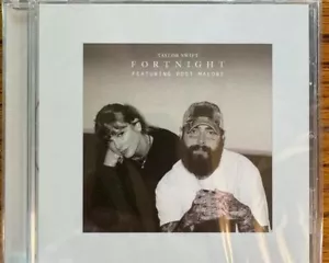 Taylor Swift Fortnight Feat Post Malone CD Single The Tortured Poets Department - Picture 1 of 2