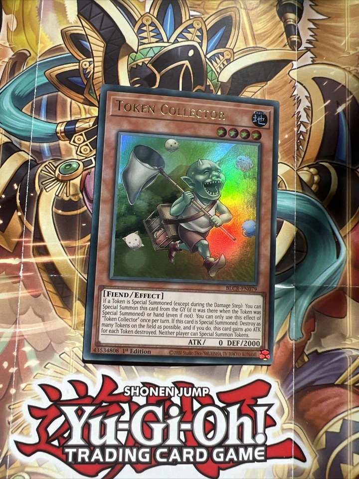 BLCR-EN079 Token Collector :: Ultra Rare 1st Edition Mint YuGiOh Card - Image 1 of 2