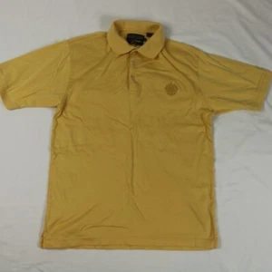 Donald J Trump Signature Collection Shirt Golf Polo Embroidered Yellow SMALL - Picture 1 of 3