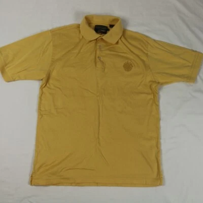 Donald J Trump Signature Collection Shirt Golf Polo Embroidered Yellow SMALL - Image 1 of 3