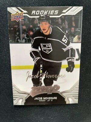 22-23 UD MVP Hockey Rookie Silver Script 224 Jacob Moverare - Image 1 of 2