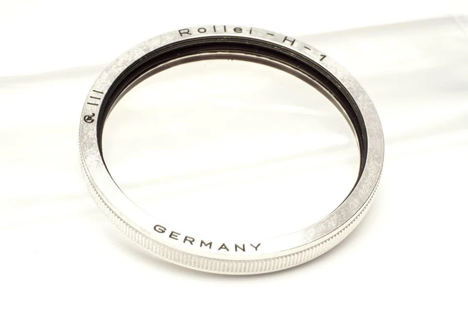 ROLLEIFLEX BAY III ROLLEI UV HAZE H-1 BAYONET FILTER MADE by ROLLEI  - Image 1 of 1
