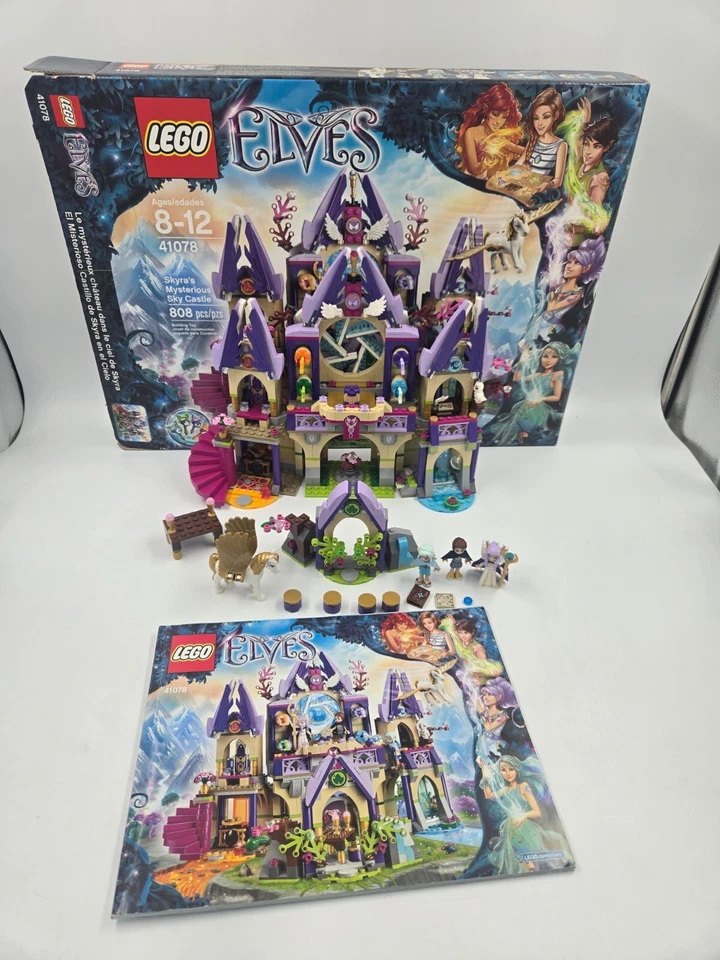 LEGO SKYRA'S MYSTERIOUS SKY CASTLE 41078 Set w/ Box - Image 1 of 4