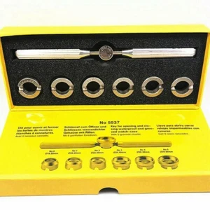 Pro Back Case Opener Cover Remover For Rolex For Tudor Watch Repair Tool Kit - Picture 1 of 7