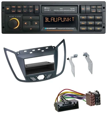 Blaupunkt USB DAB SD MP3 Bluetooth Autoradio für Ford C-Max / Kuga - dunkelgrau - Bild 1 von 4