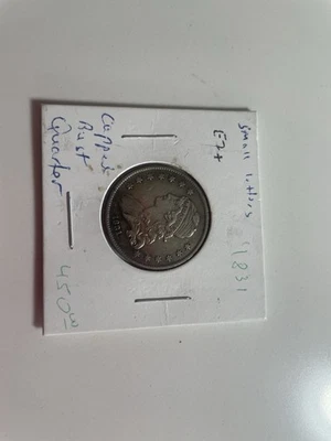 A Pleasing Example Of A Capped Bust Quarter That Appears To Be In EF+ Condition. - Image 1 of 2