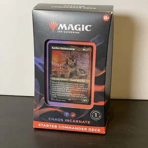 Magic: The Gathering Chaos Incarnate Starter Commander Deck WoTC New Sealed - Picture 1 of 7