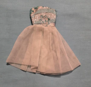 VTG Barbie Clone Babs Fab Lu Premier Wendy Elite? Strapless Brocade dress - Picture 1 of 11