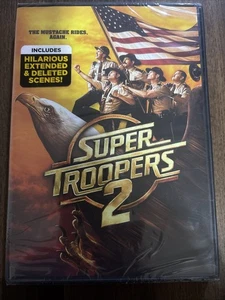 Super Troopers 2 (DVD, 2018) NEW, factory sealed Free Shipping - Picture 1 of 4
